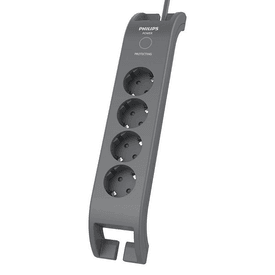 PHILIPS 4-lü SPN3140A/62 900 Joules Akım Koruma Prizi Gri