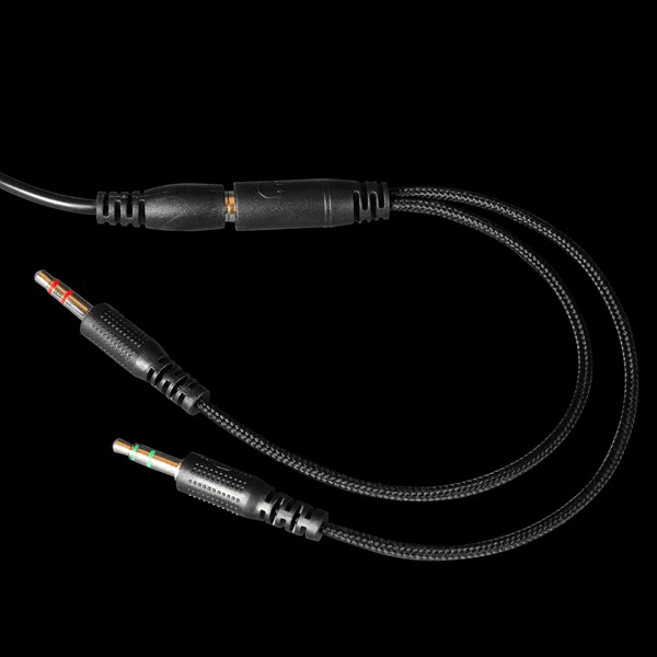 GAMDIAS EROS-E3 Stereo USB+3.5mm Jack Led Aydınlatma Siyah (PC-PS4-XBOX-VR) Gaming Mikrofonlu Kulaklık