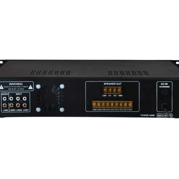 WESTA WM-2120U 120W 100V 6-bölgeli Mikser Amfi