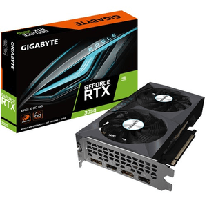 GIGABYTE RTX3050 8GB EAGLE GV-N3050EAGLE OC-8G GDDR6 128bit PCIe 16X v4.0