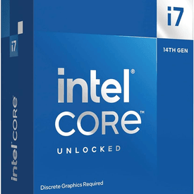 INTEL CORE i7 14700KF 61MB 12çekirdekli VGA YOK 1700p 125w Kutulu+Fansız