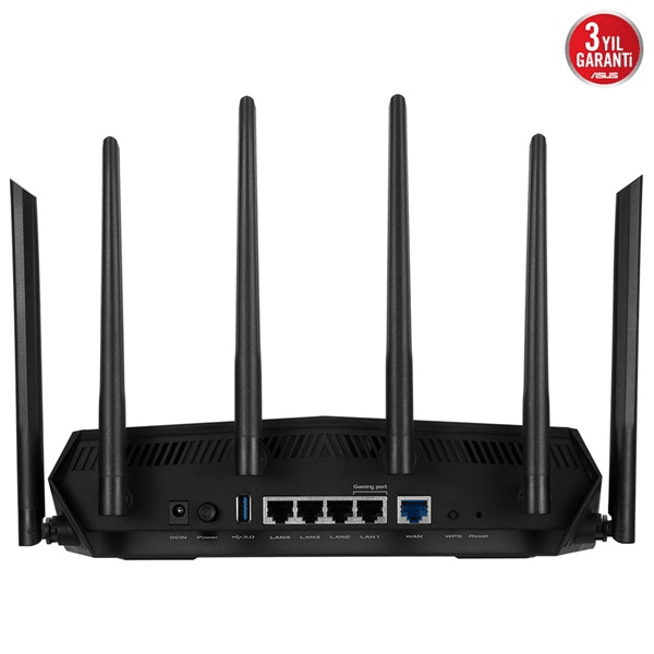 ASUS TUF AX5400 Dual Band GAMING Router 6x harici anten