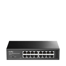 CUDY 16port Gigabit Yönetilemez Metal Kasa Switch GS1016 