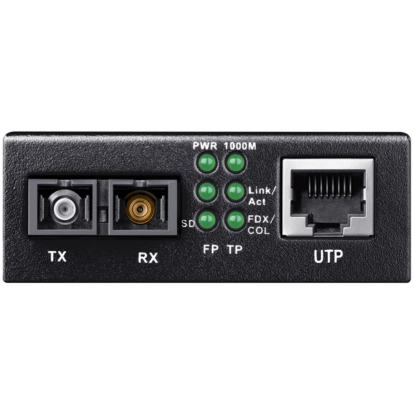 CUDY MC100GSA-20 Gigabit SC-SM Media Converter 