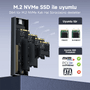 FRISBY FHC-M2315 Type-C USB 3.1 PCIe NVMe M2 Alüminyum Harddisk Kutusu