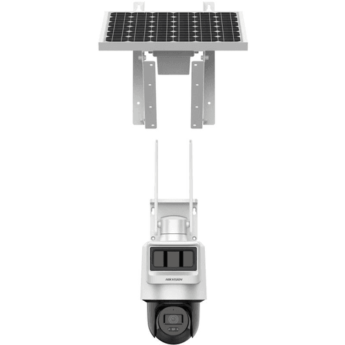 HIKVISION 4MP PT Speed Dome 2.8mm Pan-Tilt Solar IP Kamera (4G Sim Kart Destekli) DS-2DE2C400IWG-K/4G/C05S10