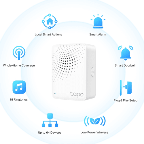 TP-LINK Tapo H100 Zil Özellikli ile Tapo Akıllı Hub