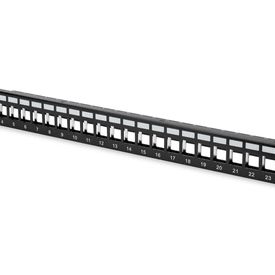 DIGITUS 1U 24port Cat6 Utp Boş Patch Panel DN-91411