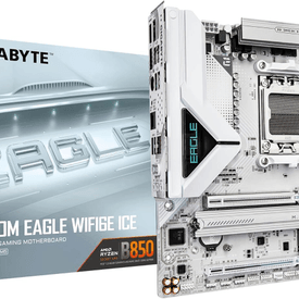 GIGABYTE B850M EAGLE ICE WIFI6E DDR5 HDMI DP-TYPEC PCIE 5.0 AM5 mATX BEYAZ
