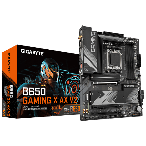 GIGABYTE B650M GAMING X AX WIFI-6E DDR5 HDMI DP PCIe 16X v4.0 AM5 ATX