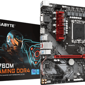 GIGABYTE B760M GAMING DDR4 HDMI-DP TYPEC PCIE 4.0 1700p mATX