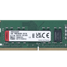 KINGSTON 8GB DDR4 3200MHZ CL22 NOTEBOOK RAM VALUE KVR32S22S8/8