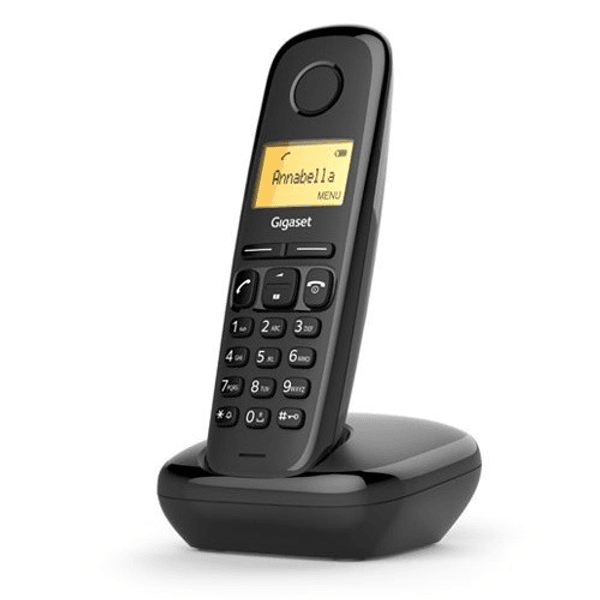 GIGASET A170 Kablosuz LCD Ekranlı Telefon Siyah
