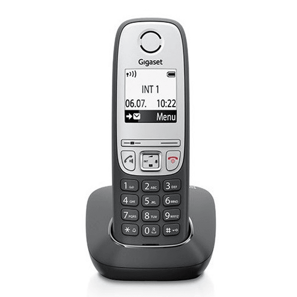 GIGASET A415 Kablosuz LCD Ekranlı Telefon Siyah Gümüş