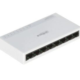 DAHUA 8port  10/100 Yönetilemez Switch PFS3008-8ET-L