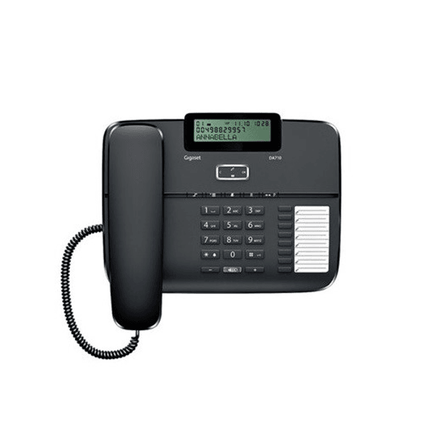 GIGASET DA710 Masaüstü LCD Ekranlı Telefon Siyah