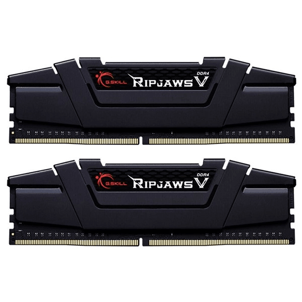 GSKILL 32GB (2X 16GB) DDR4 3600MHZ CL18 DUAL KIT PC RAM RIPJAWS V F4-3600C18D-32GVK