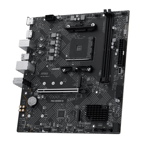 MSI PRO B550M-B DDR4 HDMI-DP PCIE 4.0 AM4 mATX