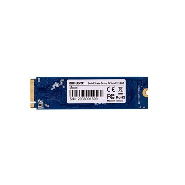 HI-LEVEL 256GB HLV-M2PCIeSSD2280/256G 3300- 1200MB/s M2 PCIe NVMe Gen3 Disk