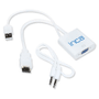 INCA IVTH-01 0.15metre VGA- HDMI Görüntü Adaptörü Beyaz 1080p