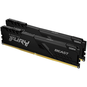 KINGSTON 32GB (2X 16GB) DDR4 3200MHZ CL16 DUAL KIT PC RAM FURY BEAST KF432C16BBK2/32