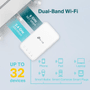 TP-LINK Archer TX20UH Wıfı6 AX1800 Kablosuz Adaptör