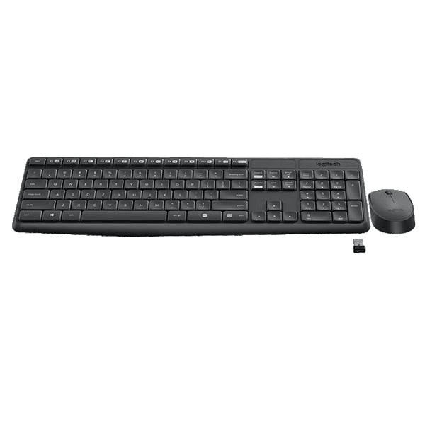 LOGITECH MK235 Kablosuz Q Trk Siyah Multimedya Klavye - Mouse Set 920-007925