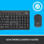 LOGITECH MK295 Kablosuz Q Trk Sessiz Siyah Multimedya Klavye - Mouse Set 920-009804