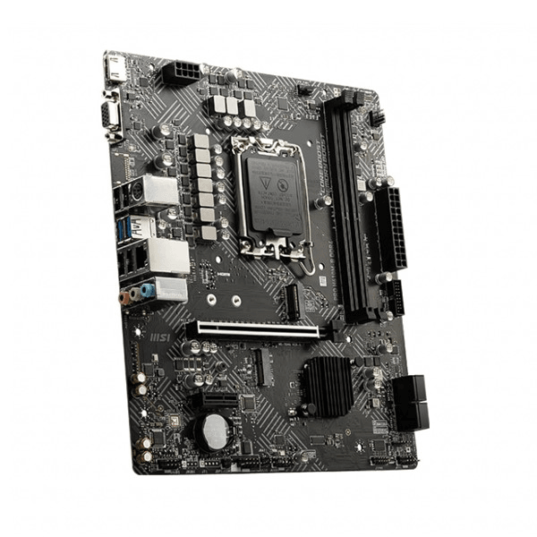 MSI PRO H610M-B DDR4 M2 PCIe NVME HDMI PCIe 16X v4.0 1700p mATX