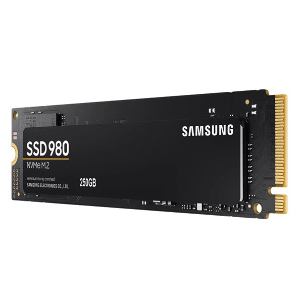 SAMSUNG 250GB SSD980 MZ-V8V250BW 2900- 1300MB/s M2 PCIe NVMe Gen3 Disk