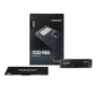 SAMSUNG 250GB SSD980 MZ-V8V250BW 2900- 1300MB/s M2 PCIe NVMe Gen3 Disk