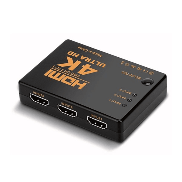 S-LINK 3port SL-HSW4K33 3port HDMI (giriş) 1port HDMI (çıkış) 4K HDMI Switch