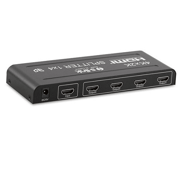 S-LINK 4port SL-LU6214 1port HDMI (giriş) 4port HDMI (çıkış) 4K HDMI Splitter