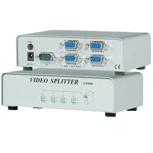 S-LINK 4port SL-2504 4x 15pin DSub 1920x1440 250mhz Vga,Video Splitter