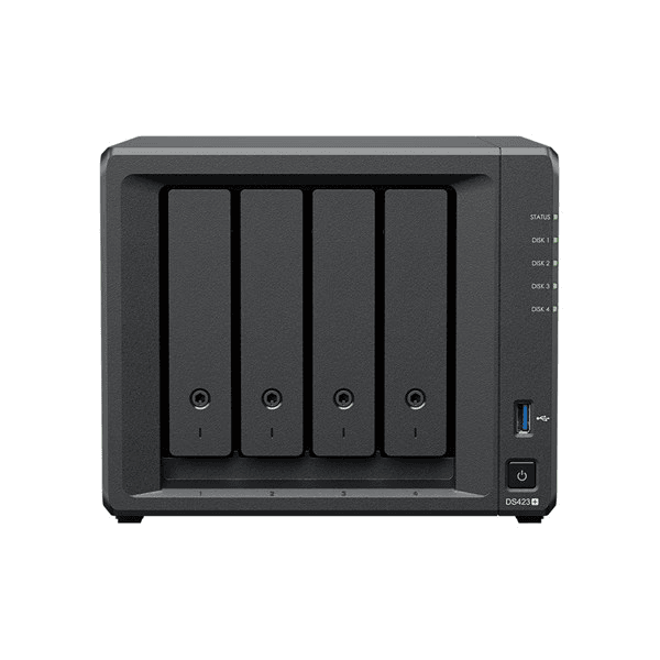 SYNOLOGY DS923-4G PLUS RYZEN R1600-4GB RAM- 4-diskli Nas Server (Disksiz)