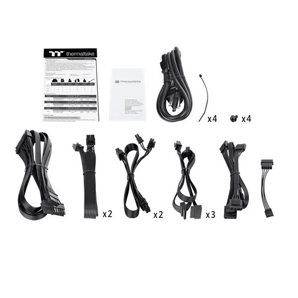 THERMALTAKE 850W 80+ PLATINUM TOUGHPOWER PF1 12cm Fanlı Tam Modüler Power Supply Japon Kapasitör