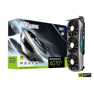 ZOTAC RTX4070Ti 12GB TRINITY OC ZT-D40710J-10P GDDR6X 192bit HDMI DP PCIe 16X v4.0