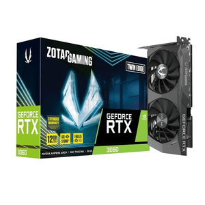 ZOTAC RTX3060 12GB TWIN EDGE ZT-A30600E-10M GDDR6 192bit HDMI DP PCIe 16X v4.0