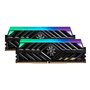 XPG 16GB (2X 8GB) DDR4 3200MHZ CL16 RGB DUAL KIT PC RAM SPECTRIX D41 AX4U32008G16A-DT41
