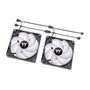 Thermaltake CT140 CL-F150-PL14SW-A ARGB Sync 2x140mm ARGB Fan Kiti