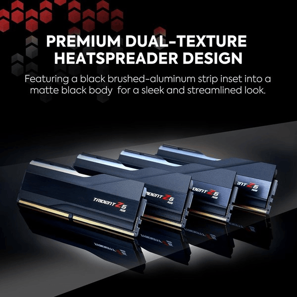 GSKILL 64GB (2X 32GB) DDR5 5600MHZ CL28 RGB DUAL KIT PC RAM TRIDENT Z5 F5-5600J2834F32GX2-TZ5RK