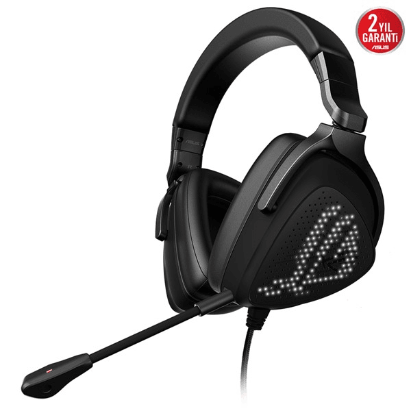 Asus Rog Delta S Anımate 7.1 Ess Quad-Dac Aı-Mıc Özellikli Dairesel Rgb Aydınlatma Usb-C Bağlantılı Pc/Ps4/Xbox/Nıntendo Ve Mobil Oyunlar İçin Rgb Oyuncu Kulaklığı