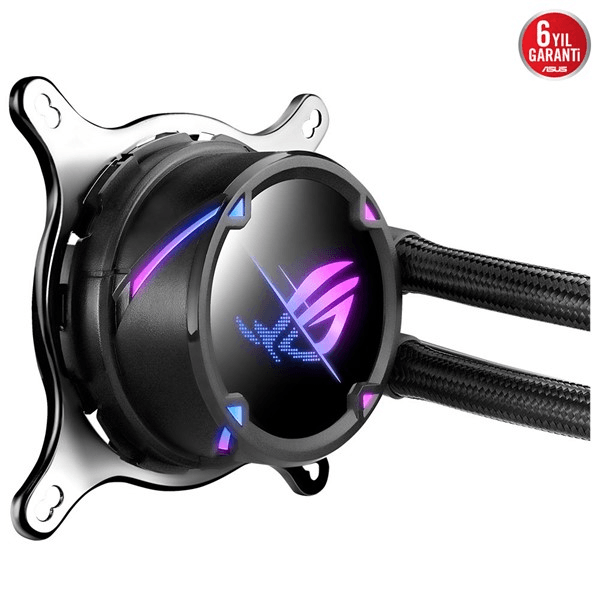 ASUS 240MM ROG STRIX LC II 240 AURA SYNIC RGB AM5-1700P SIVI SOĞUTUCULU İŞLEMCİ FANI