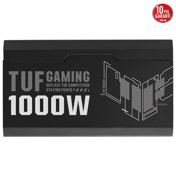  ASUS 1000W 80+ GOLD TUF GAMING-1000G TAM MODÜLER POWER SUPPLY