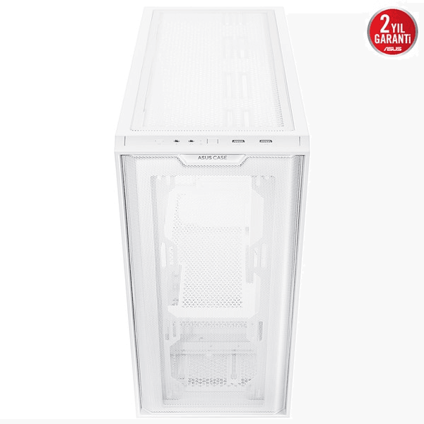 ASUS A21 GAMING MID-TOWER PC KASASI (360MM SIVI SOĞUTUCU DESTEĞİ) BEYAZ