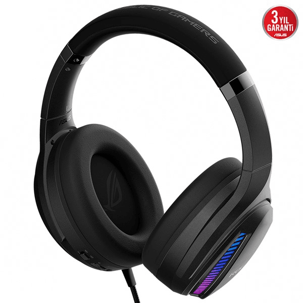 Asus Rog Fusıon Iı 300 Aı Gürültü Engelleyici Mikrofon 7.1 Ess 9280 Quad Dac Usb-C, Pc, Mac, Ps4, Ps5, Mobil Aygıtlar İle Uyumlu Oyuncu Kulaklığı