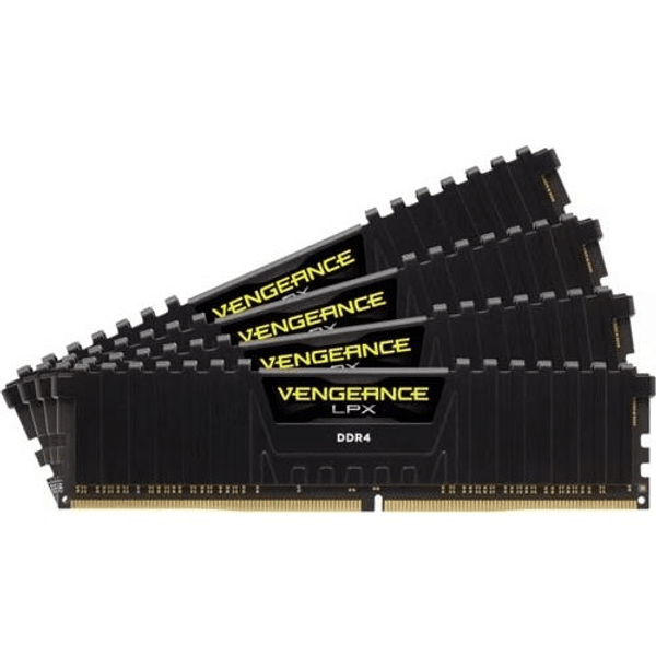 CORSAIR 32GB (4X 8GB) DDR4 3200MHZ CL18 QUAD KIT PC RAM VENGEANCE LPX CMK32GX4M4Z3200C16