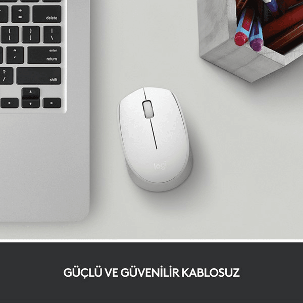 Logıtech M171 Kablosuz Mouse-Beyaz 910-006867