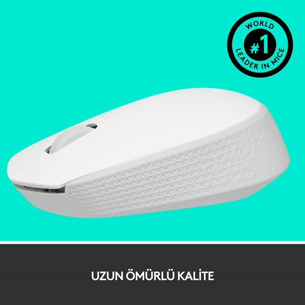 Logıtech M171 Kablosuz Mouse-Beyaz 910-006867