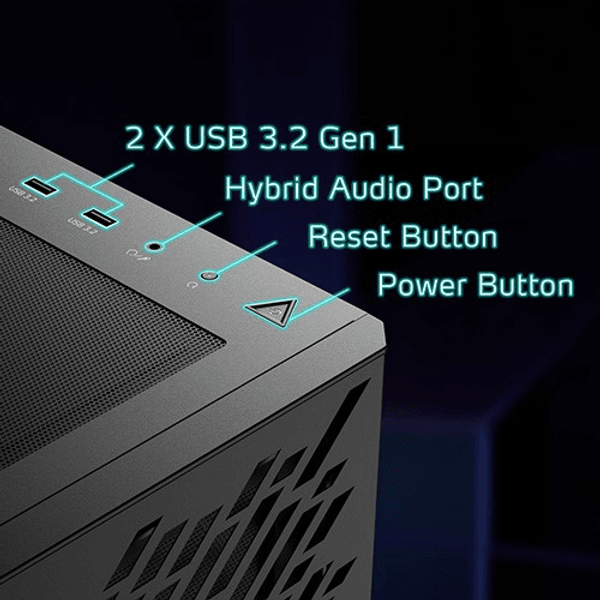 XPG VALOR AIR VALORAIRMT-BKCWW Gaming Mid-Tower PC Kasası	